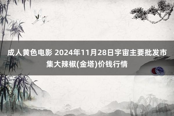 成人黄色电影 2024年11月28日宇宙主要批发市集大辣椒(金塔)价钱行情