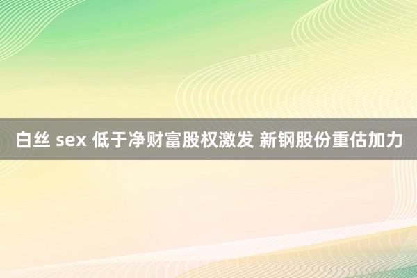 白丝 sex 低于净财富股权激发 新钢股份重估加力